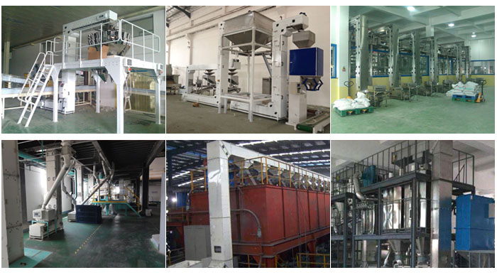 z型斗式提升機食品廠配合包裝機輸送，輸送小麥，碎礦石輸送等現場案例展示。